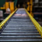 Custom made roller conveyor